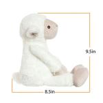 Cute 10-Inch Apricot Plush Lamb Toy