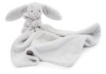 Jellycat Bashful Grey Bunny Security Blanket for Babies