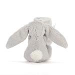 Jellycat Bashful Grey Bunny Security Blanket for Babies