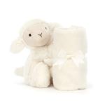Jellycat Bashful Lamb Security Blanket for Babies