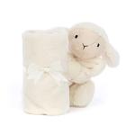 Jellycat Bashful Lamb Security Blanket for Babies