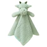 Green Dragon Plush Security Blanket for Babies