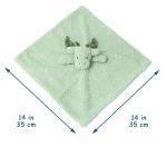Green Dragon Plush Security Blanket for Babies