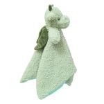 Green Dragon Plush Security Blanket for Babies
