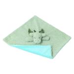 Green Dragon Plush Security Blanket for Babies
