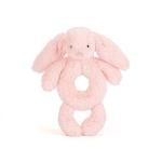 Pink Bunny Plush Rattle Toy by Jellycat