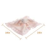 Pink Bunny Rabbit Stuffed Animal Security Blanket