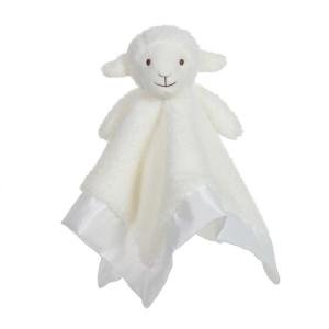 Apricot Lamb Plush Security Blanket for Infants