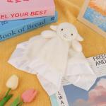 Apricot Lamb Plush Security Blanket for Infants