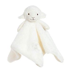 Apricot Lamb Snuggle Plush Security Blanket 14