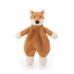 Yellow Fox Plush Security Blanket for Infants