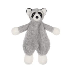 Apricot Lamb Raccoon Plush Baby Lovey Blanket
