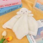 Apricot Lamb Snuggle Plush Security Blanket 14