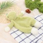 Apricot Lamb Hugging Dinosaur Plush Baby Lovey