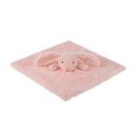 Blush Bunny Rabbit Plush Security Blanket Snuggler