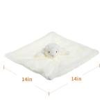 Apricot Lamb Snuggle Plush Security Blanket 14