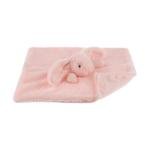 Blush Bunny Rabbit Plush Security Blanket Snuggler