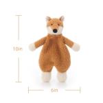 Yellow Fox Plush Security Blanket for Infants