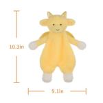 Apricot Lamb Dragon Baby Security Blanket Lovey