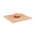 Apricot Lamb Burger Security Blanket for Babies