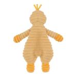 Apricot Lamb Corduroy Duck Baby Lovey Blanket