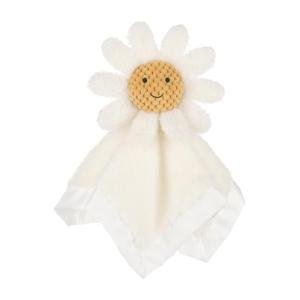 Apricot Lamb Daisy Soft Lovey Security Blanket
