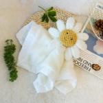 Apricot Lamb Daisy Soft Lovey Security Blanket