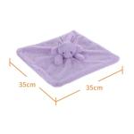 Apricot Lamb and Purple Dragon Baby Loveys