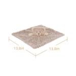 Apricot Lamb Flower Bear Soft Blanket Lovey