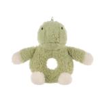 Apricot Lamb Dinosaur Plush Rattle Toy for Babies