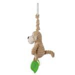 Apricot Lamb Plush Monkey Teething Toy 8.5 Inches