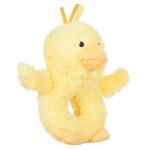 Apricot Lamb Baby Duck Plush Rattle Toy