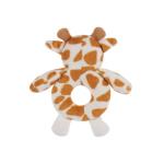 Yellow Giraffe Plush Rattle Toy for Babies