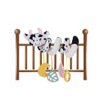 Apricot Lamb Plush Car Seat Activity Toy