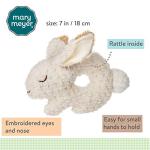 Mary Meyer Super Soft Oatmeal Bunny Rattle