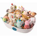 Sherbet Lamb Taggies Teether Baby Rattle Toy