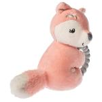 Sweet-n-Sassy Fox Baby Rattle and Teether
