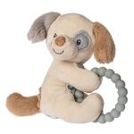 Mary Meyer Parky Puppy Soft Baby Rattle Toy