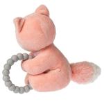 Sweet-n-Sassy Fox Baby Rattle and Teether