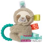 Molasses Sloth Sensory Stuffed Animal Rattle