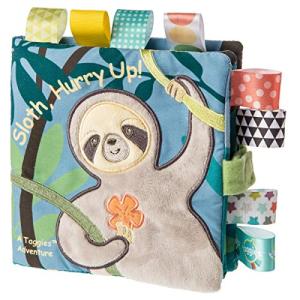 Taggies Touch & Feel Sloth Soft Cloth Book