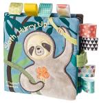 Taggies Touch & Feel Sloth Soft Cloth Book
