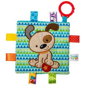 Taggies Crinkle Puppy Baby Toy - 6.5 Inch
