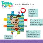 Taggies Crinkle Puppy Baby Toy - 6.5 Inch