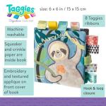 Taggies Touch & Feel Sloth Soft Cloth Book