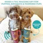 Haute Diggity Dog Holiday Snuggly Cup Plush Toy