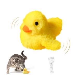 Interactive Rechargeable Flapping Duck Cat Toy