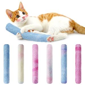 6-Pack Cat Kicker Toys with Sound for Playtime