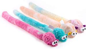CHIWAVA 4-Pack Soft Plush Cat Toy Mice
