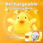 Interactive Rechargeable Flapping Duck Cat Toy